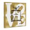 Stupell Industries Gold & White Love Perfume Canvas Wall Art Design by Madeline Blake